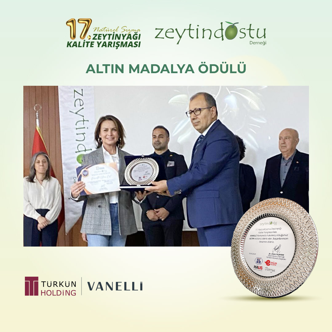 Tülin Türkün received the award.