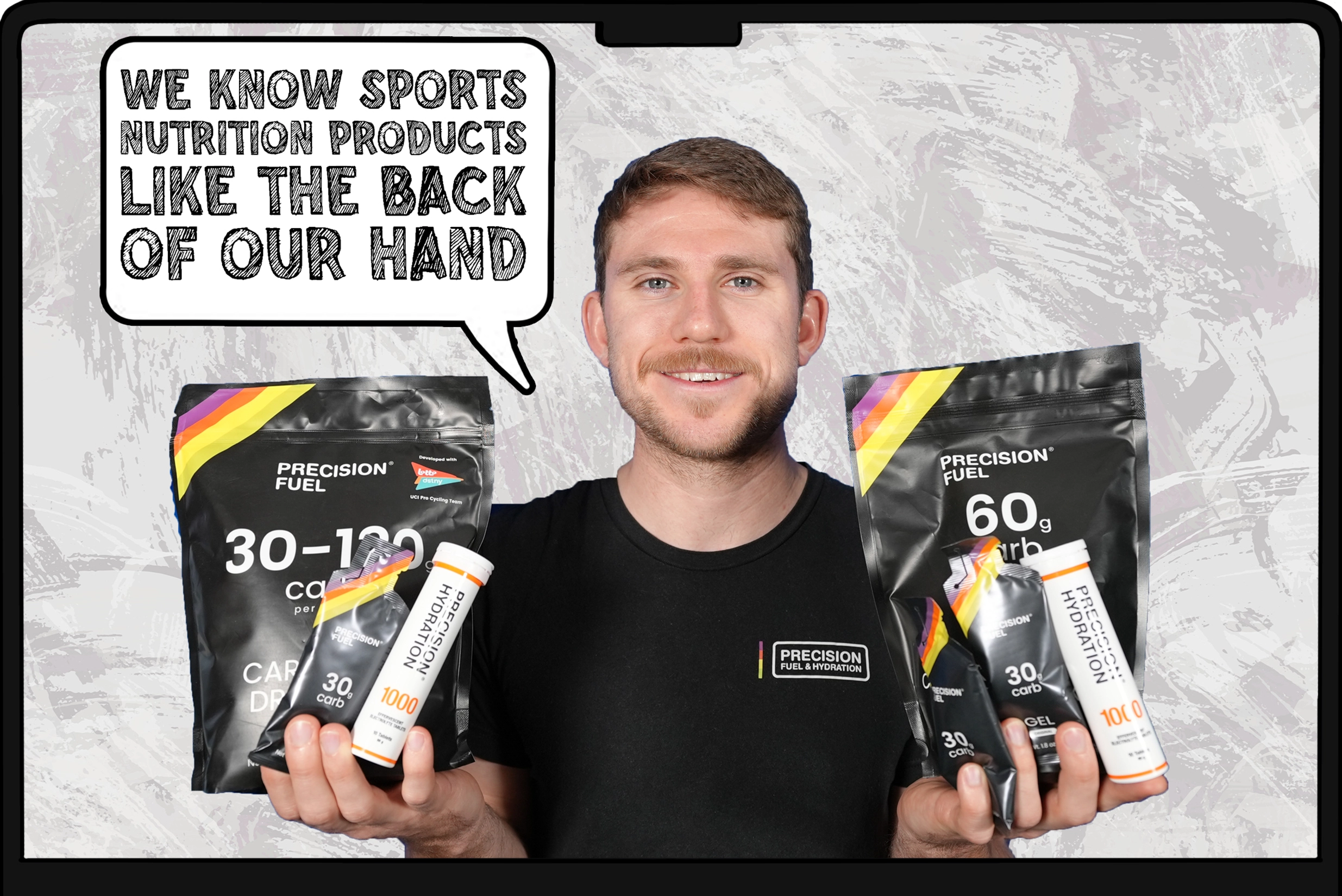 We know sports nutrition products like the back of our hand