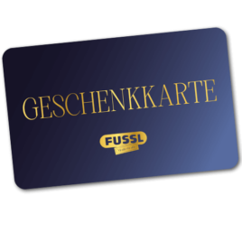Geschenkkarte Blau/Gold