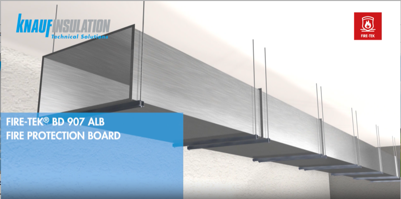 Fire-teK Duct protect EI 30R System ventilation 