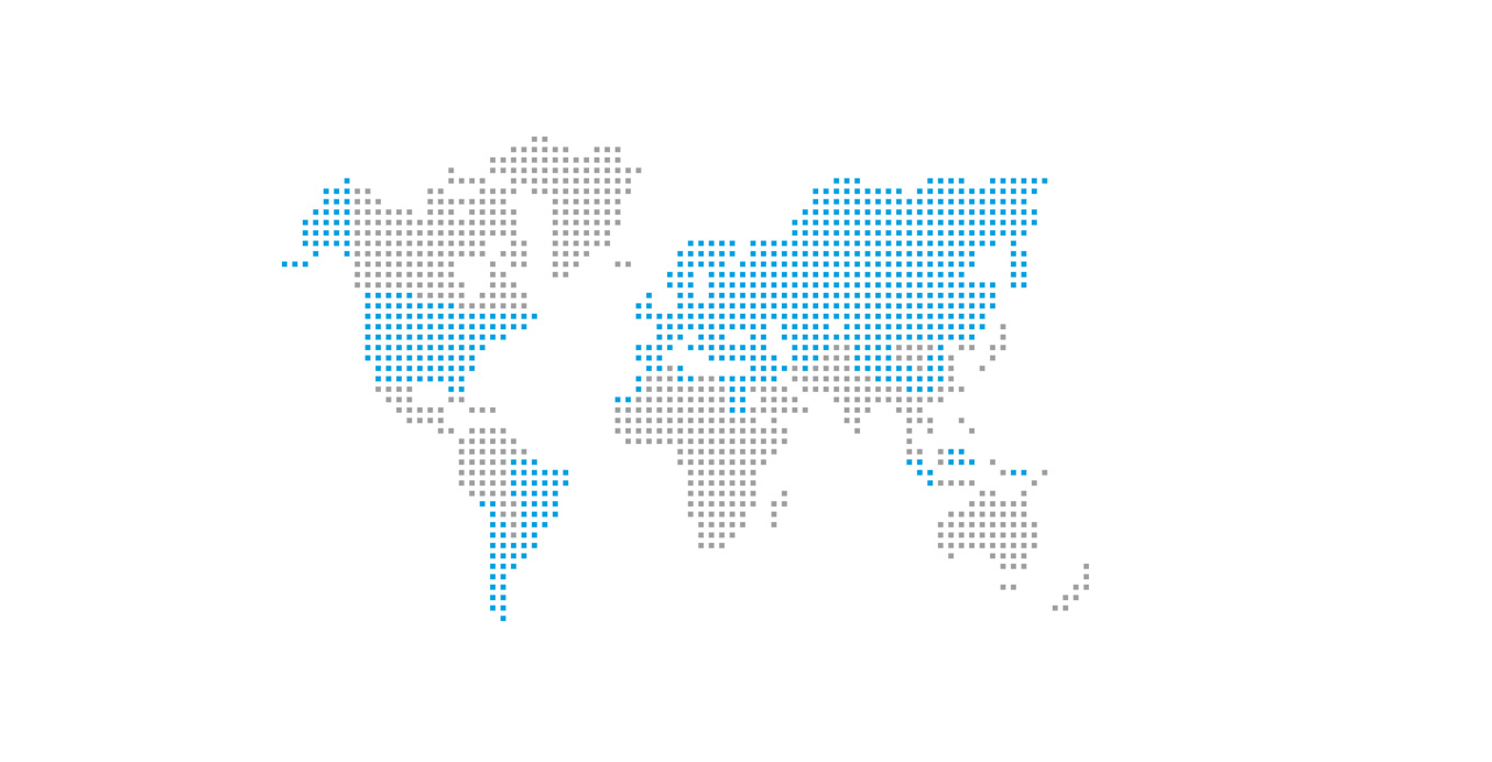 52 SALES AREAS WORLD WIDE