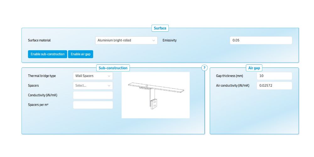 IMPROVED SUB-CONSTRUCTION CLARITY & AIR GAP INTEGRATION