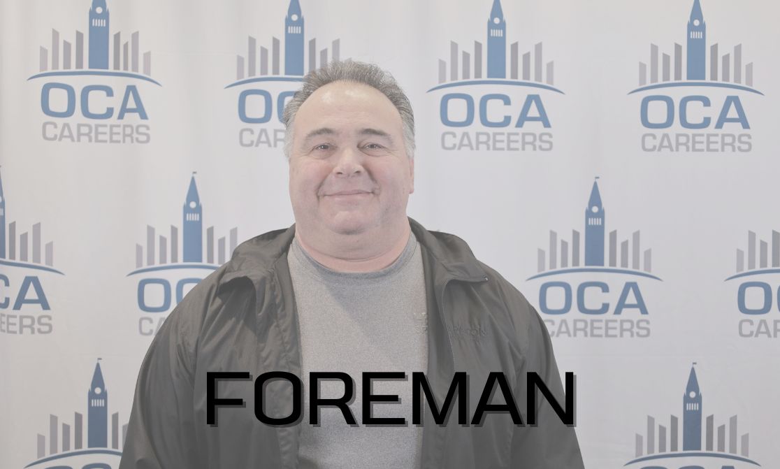 Foreman - Experienced