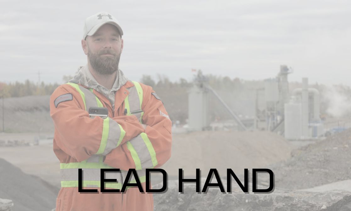 Lead Hand - Experienced