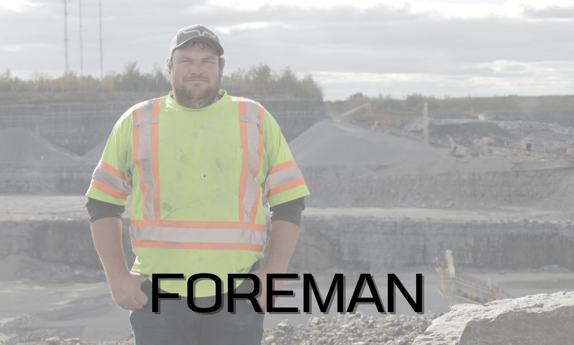 Foreman - Experienced