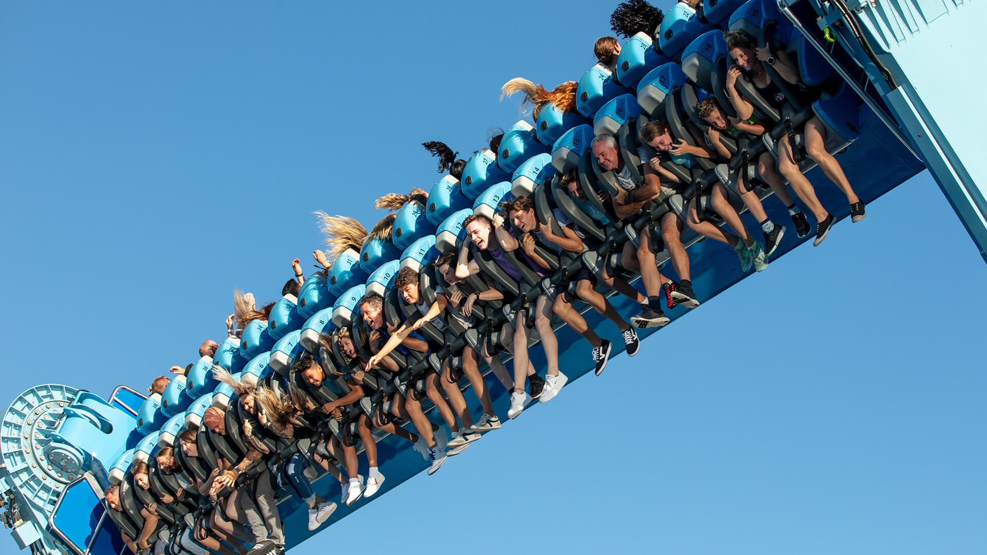 Get ready to brave the colossal currents of the Vortex, drawing you in with an irresistible force to twist, turn and spin like never before, spiralling 15 metres above sea level. Face the Vortex, now open at Sea World’s The New Atlantis precinct.