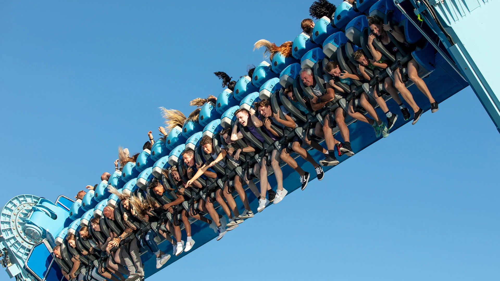 Get ready to brave the colossal currents of the Vortex, drawing you in with an irresistible force to twist, turn and spin like never before, spiralling 15 metres above sea level. Face the Vortex, now open at Sea World’s The New Atlantis precinct.