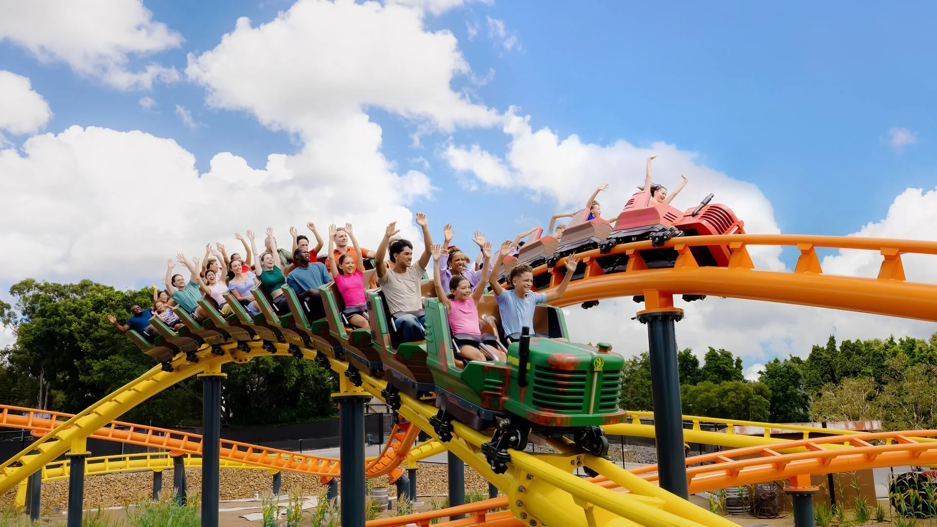 Movie World Riddler Movie World Rides Guide for Kids and Thrill Seekers