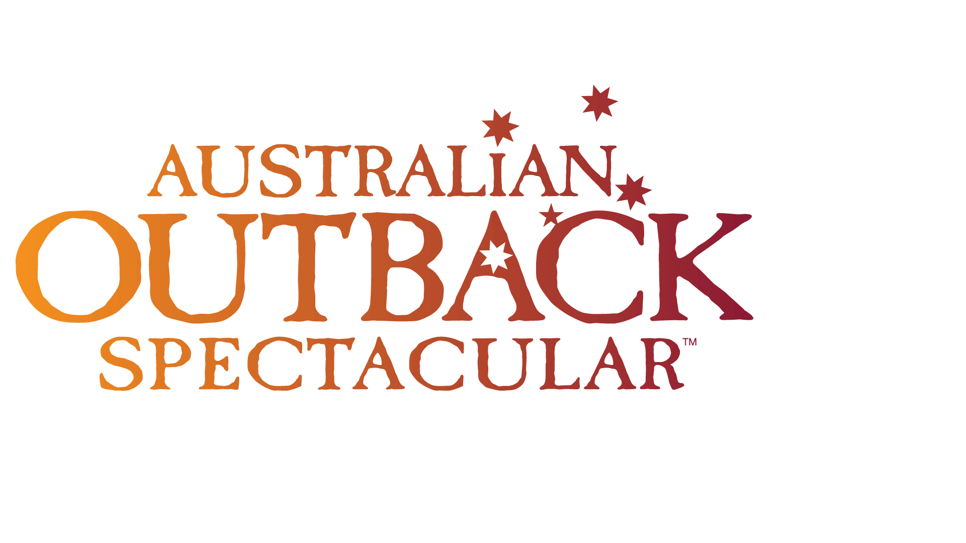 Australian Outback Spectacular logo with Southern Cross stars - Gold Coast dinner and show attraction