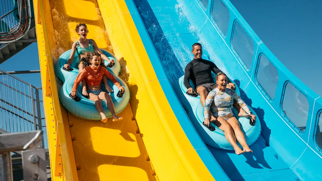 Wild Coast Raspberry Rip Conquer the Thrilling Super Ripper at Wet'n'Wild Gold Coast