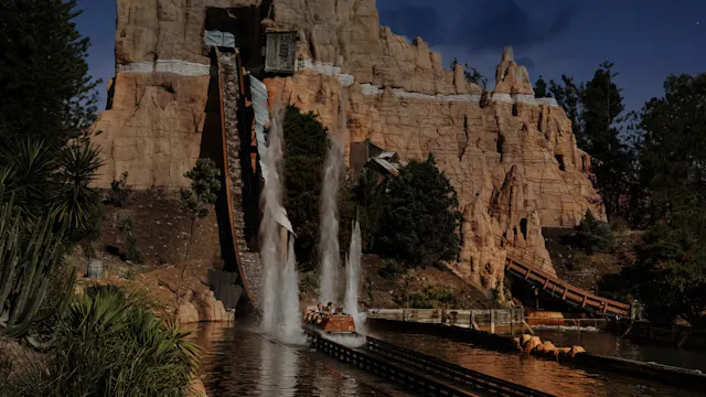 Wild West Falls Adventure Ride at Warner Bros. Movie World Fright Nights