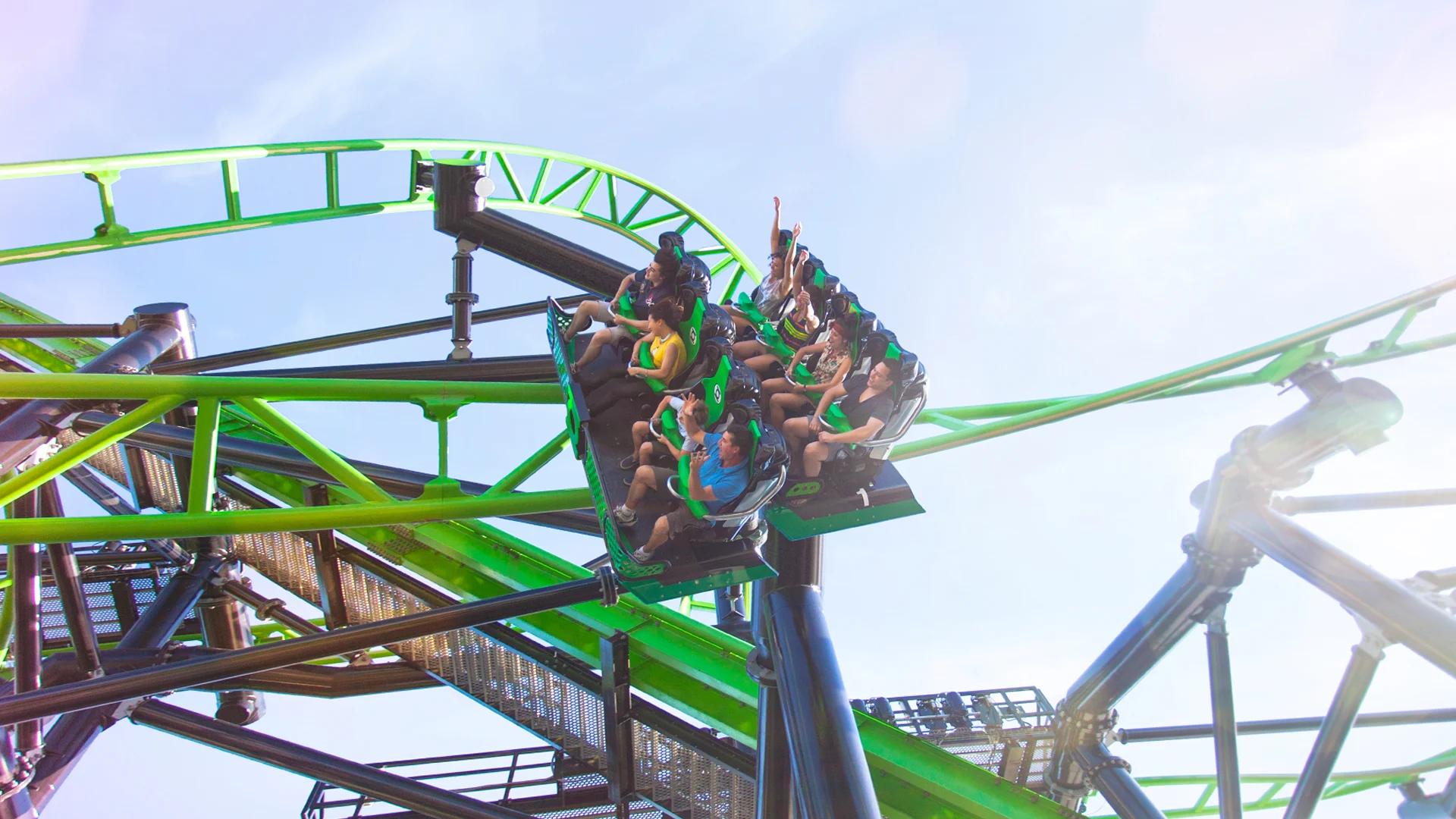 DC Rivals HyperCoaster at Warner Bros. Movie World