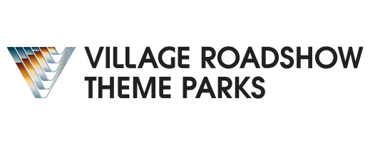 Village Roadshow Theme Parks logo - operators of Movie World, Sea World, Wet’n’Wild and Paradise Country on the Gold Coast