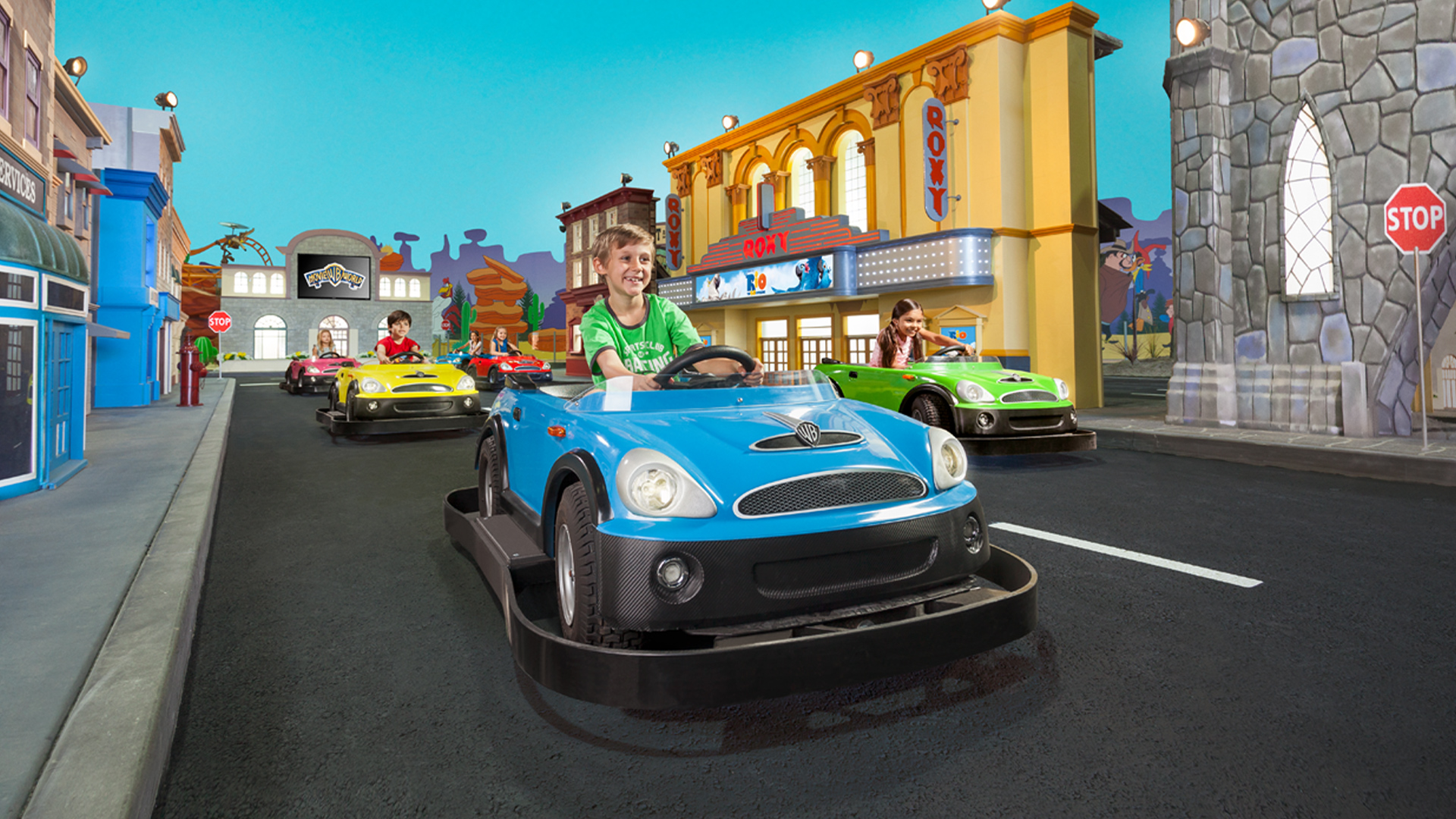 Junior Driving School at Warner Bros. Movie World