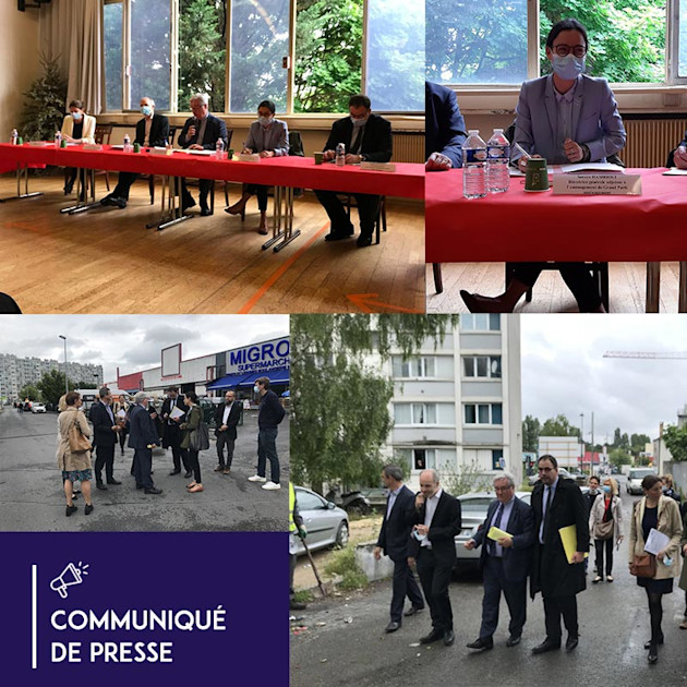 Signature des conventions ANRU-ARS et GPA-ARS - Grand Paris Aménagement
