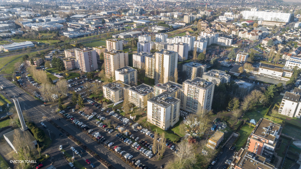 Rénovation urbaine des quartiers Puits-La-Marlière, Derrière-les-Murs de Monseigneur et des parcs Jean Vilar, Sainte Beuve et Ginkgo