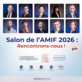 Grand Paris Aménagement vous donne rendez-vous au Salon de l'AMIF 2026 ! 
