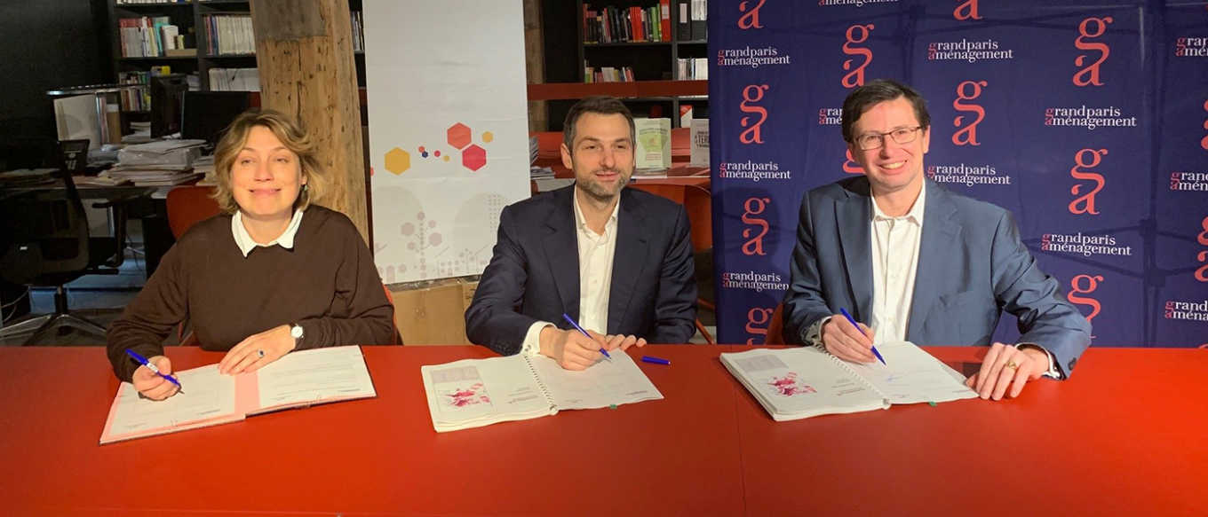 Signature d’une convention de partenariat entre 3F et Grand Paris Aménagement 