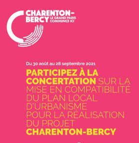 Charenton-Bercy démarrage de la concertation réglementaire pour la révision plu