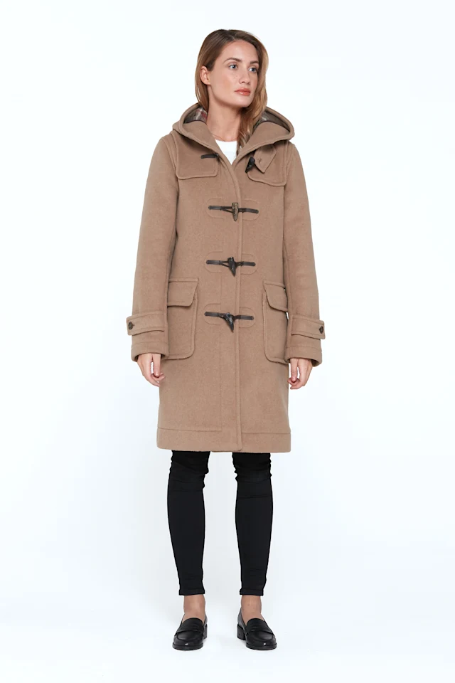 London-Tradition-Erica-Ladies-Duffle-Coat-Camel-F