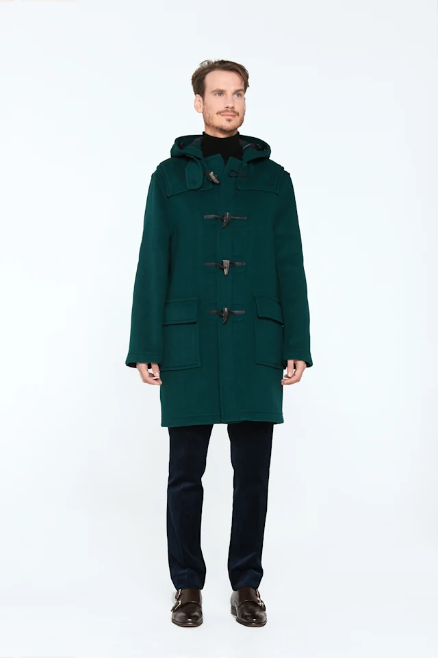 Martin British Racing Green London Tradition Mens Duffle Coat