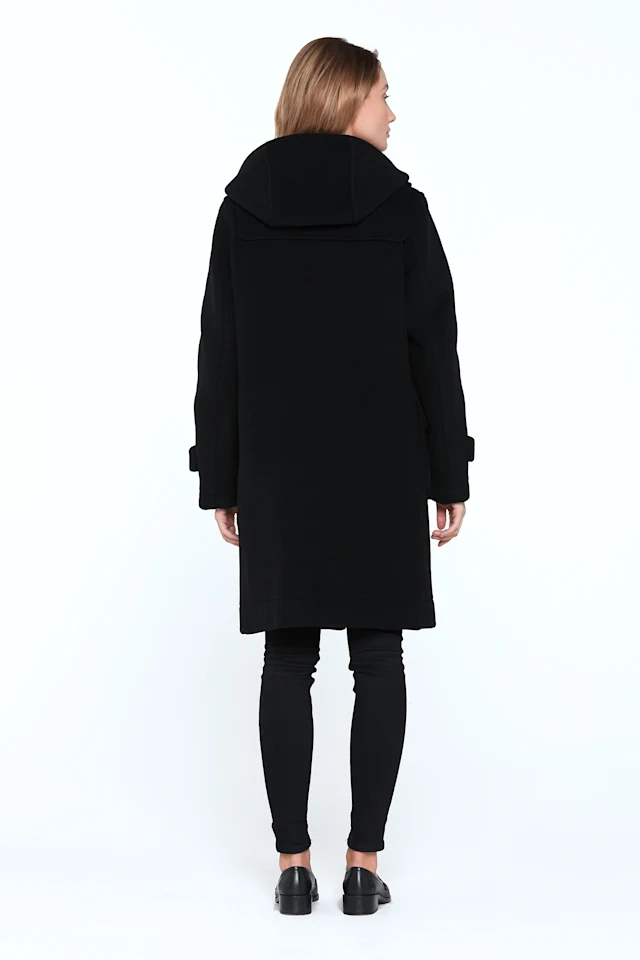 London-Tradition-Erica-Ladies-Duffle-Coat-Black-B