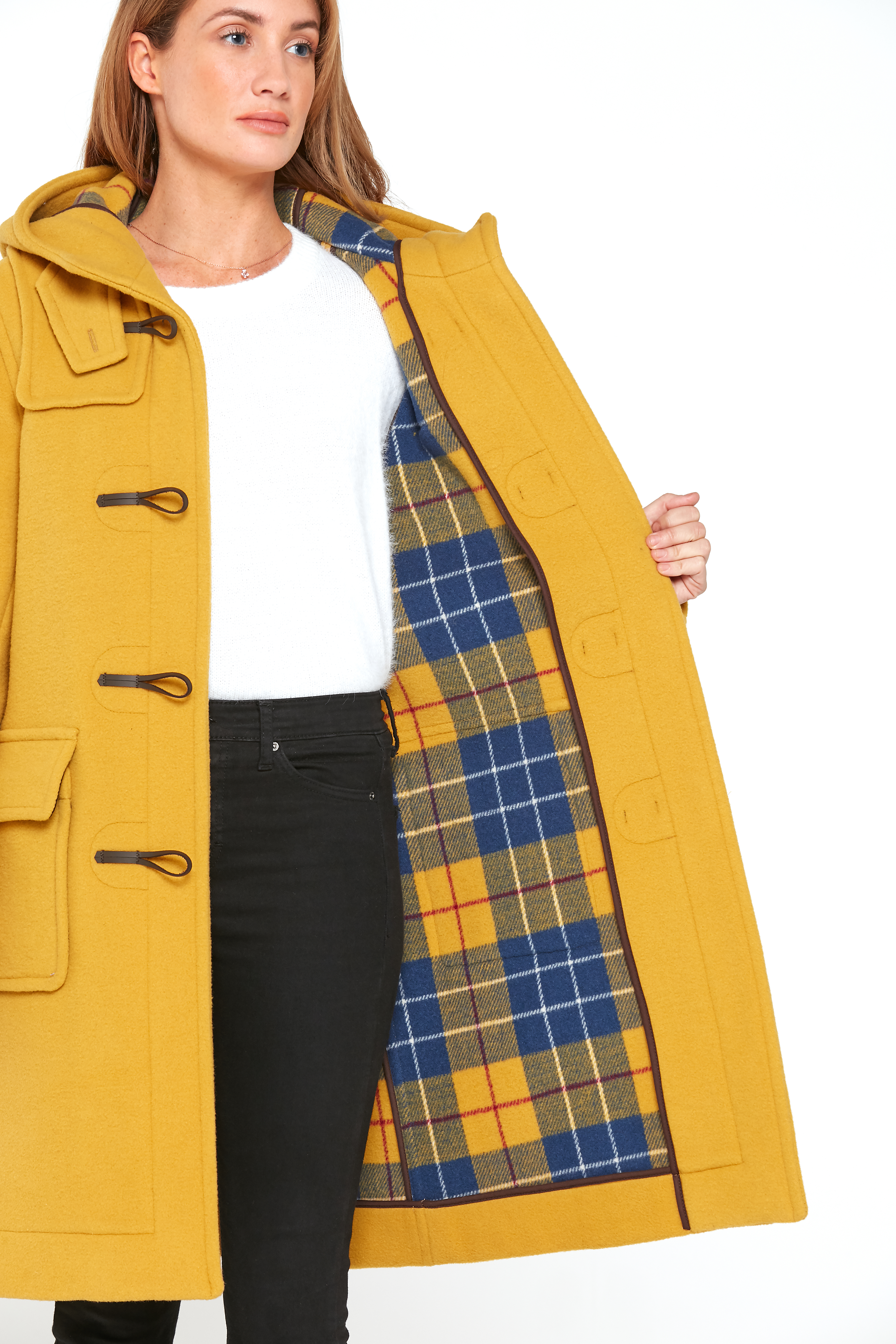 Erica Duffle Coat - British Racing Green | London Tradition