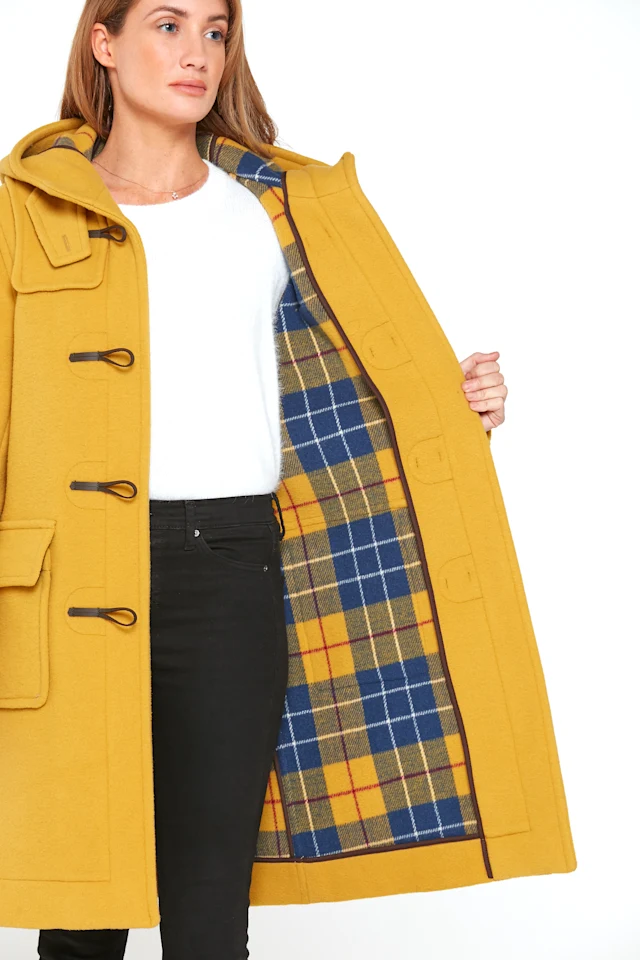 London-Tradition-Erica-Ladies-Duffle-Coat-Yellow-I