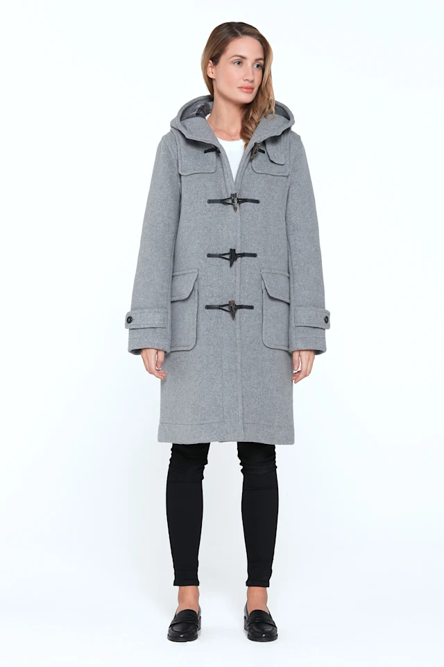London-Tradition-Erica-Ladies-Duffle-Coat-Pearl-Grey-F