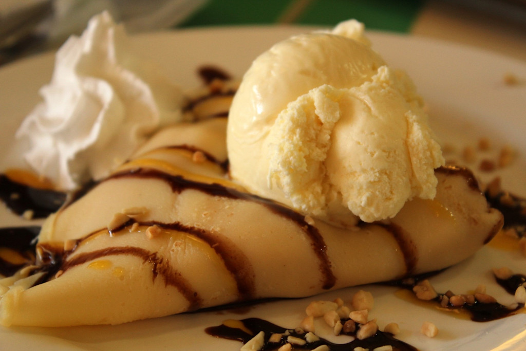 Ice Cream Crepe
