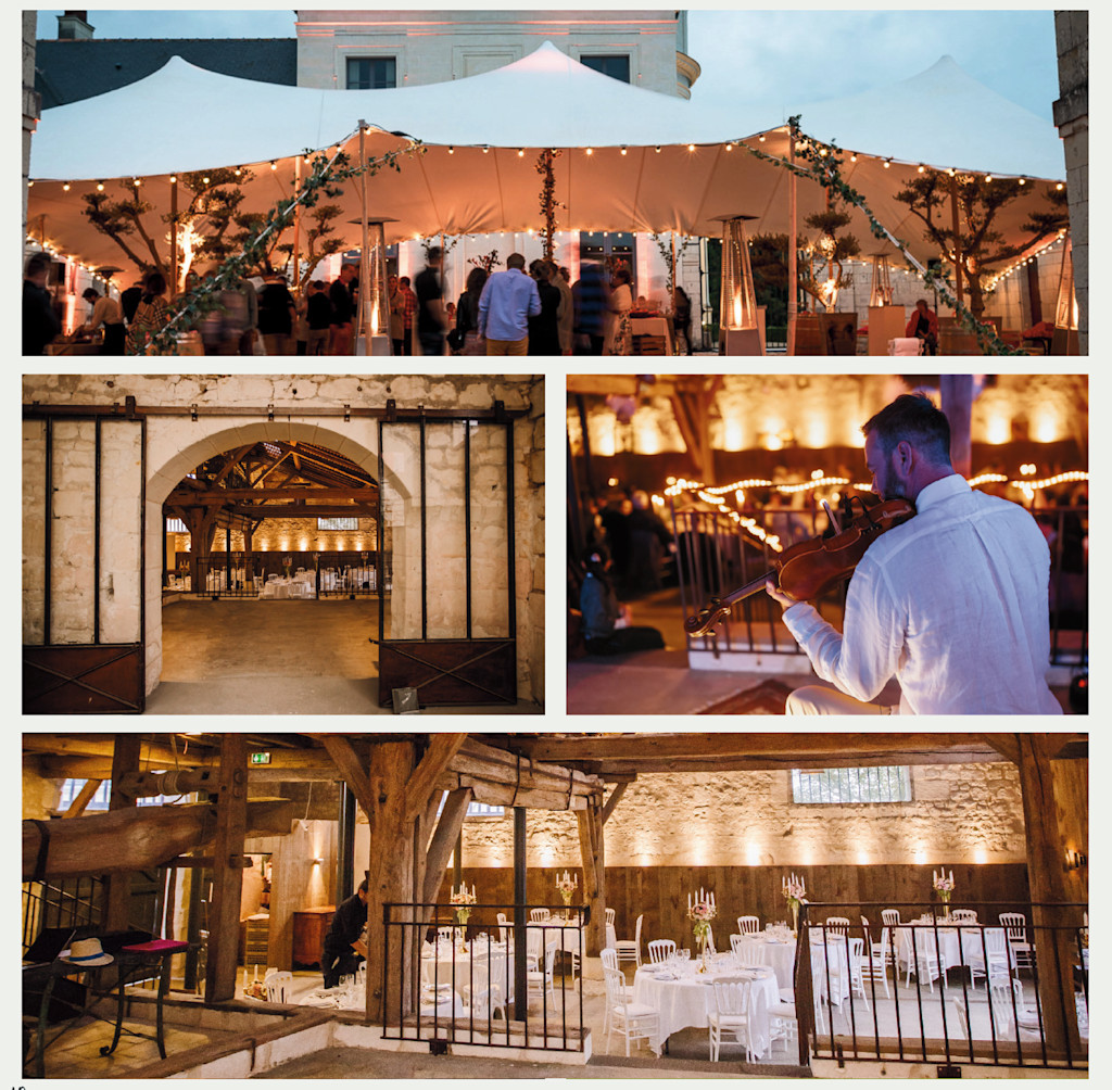 Wedding events at Le Château de la Loire