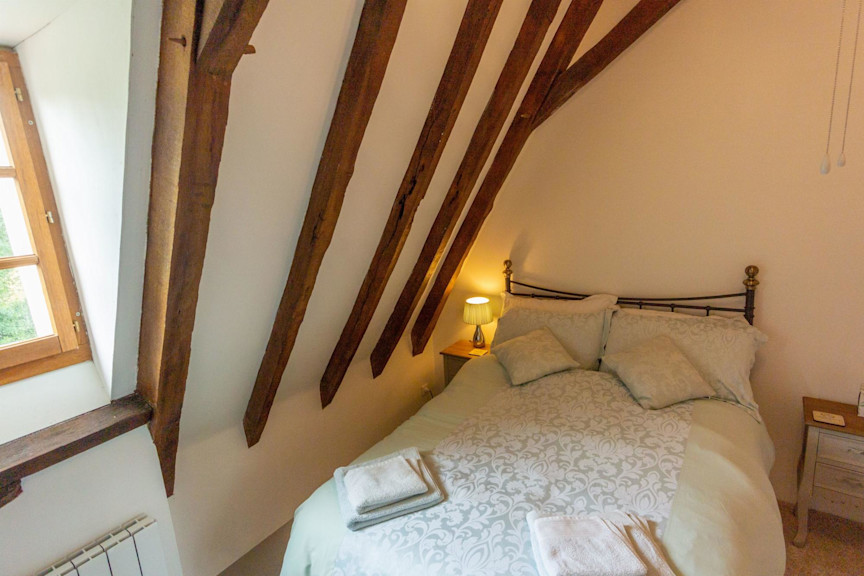 Bedroom in French gîte