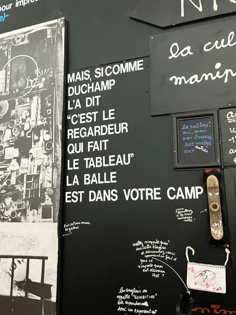 Ben's store at the Center Pompidou