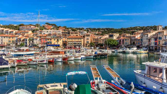 Le parc du Mugel et sa calanque à la Ciotat