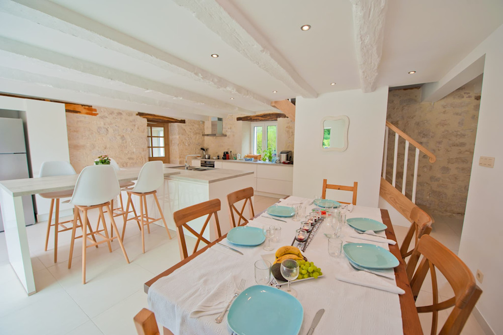 Kitchen in Moulin de Souquet