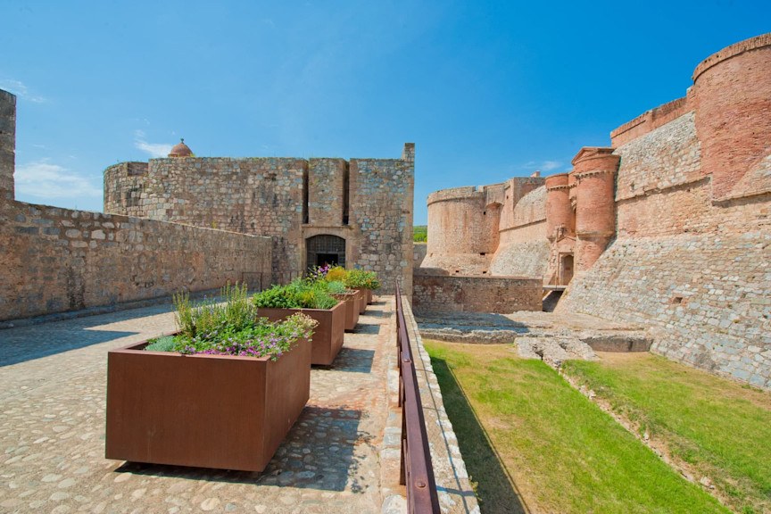 The Fort de Salses in Pyrénées-Orientales