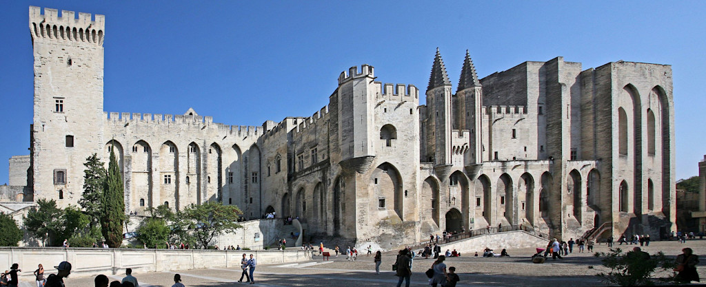 The Popes Palace in Avignon