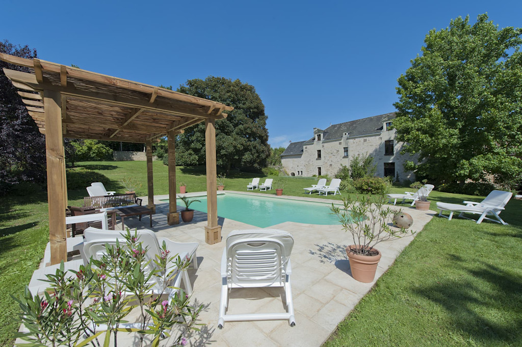 Manoir Coteaux piscine
