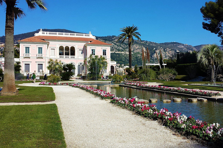 Villa Ephrussi de Rothschild on the French Riviera