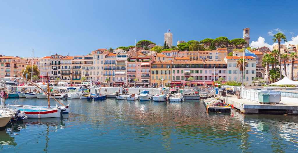 Cannes harbour