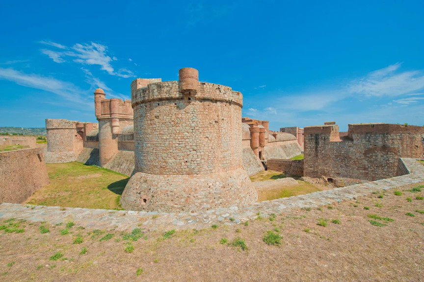 The Fort de Salses in Pyrénées-Orientales