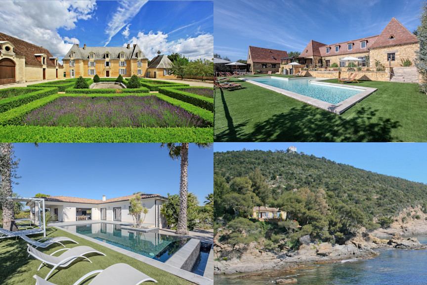 Types of holiday properties in France