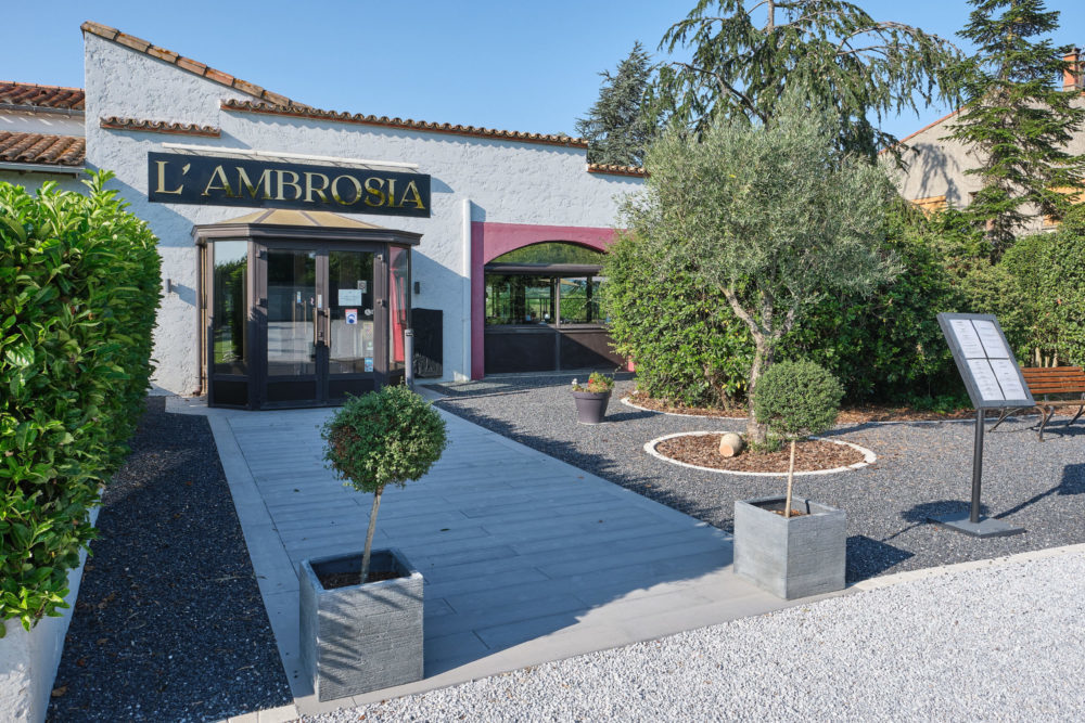 L'ambrosia, restaurant Pezens