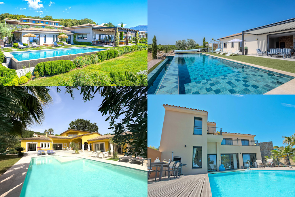 Villas with private pool in France