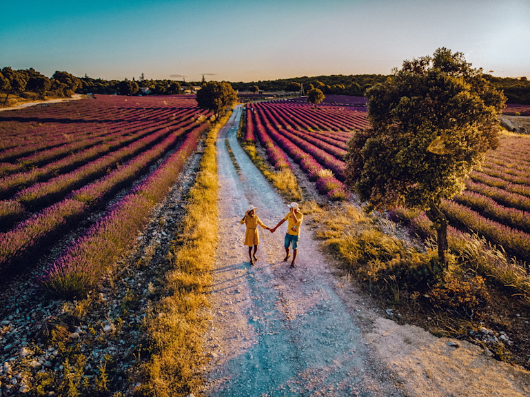 Couple holidays in France