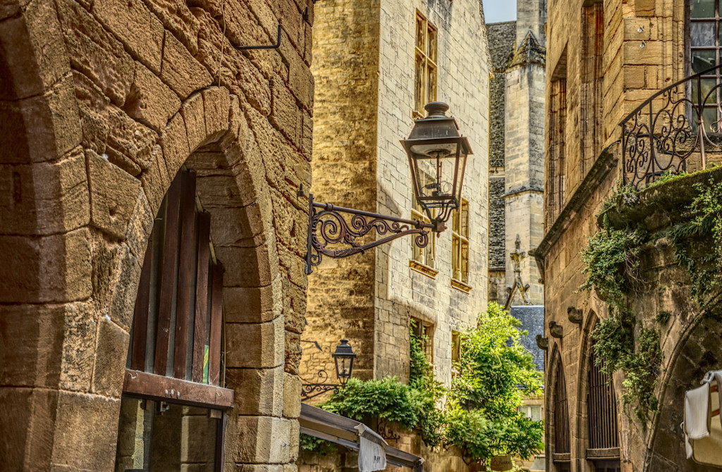Les rues pavées de Sarlat-la-Canéda