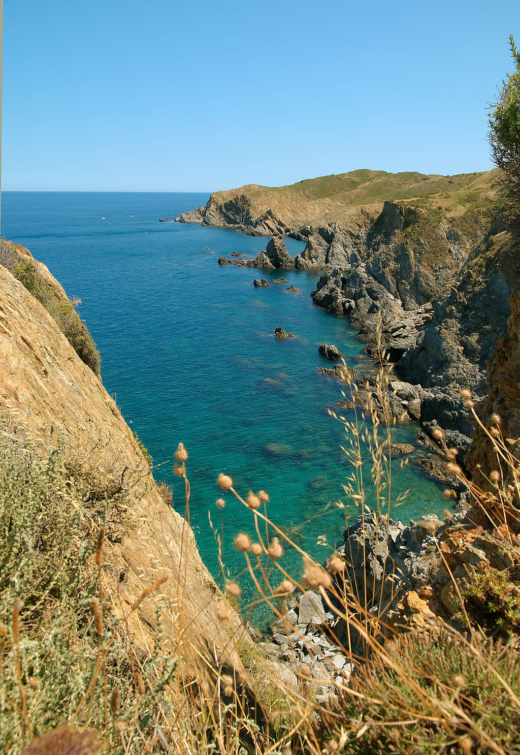 L'une des plus belles plages de PortVendres, Plage de Paulilles