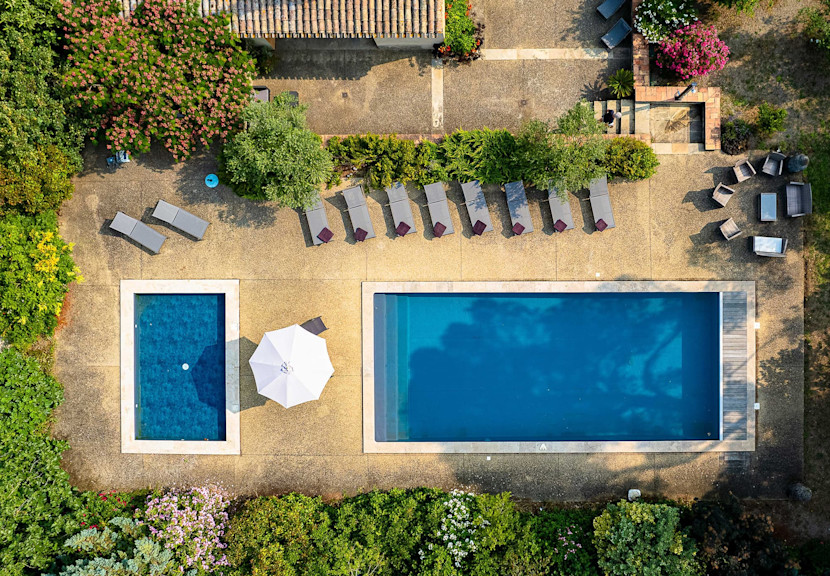 Home with private pool