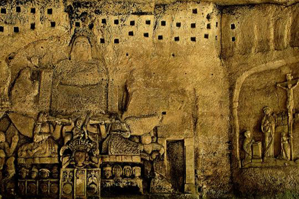 Grottes de l'abbaye de Brantôme