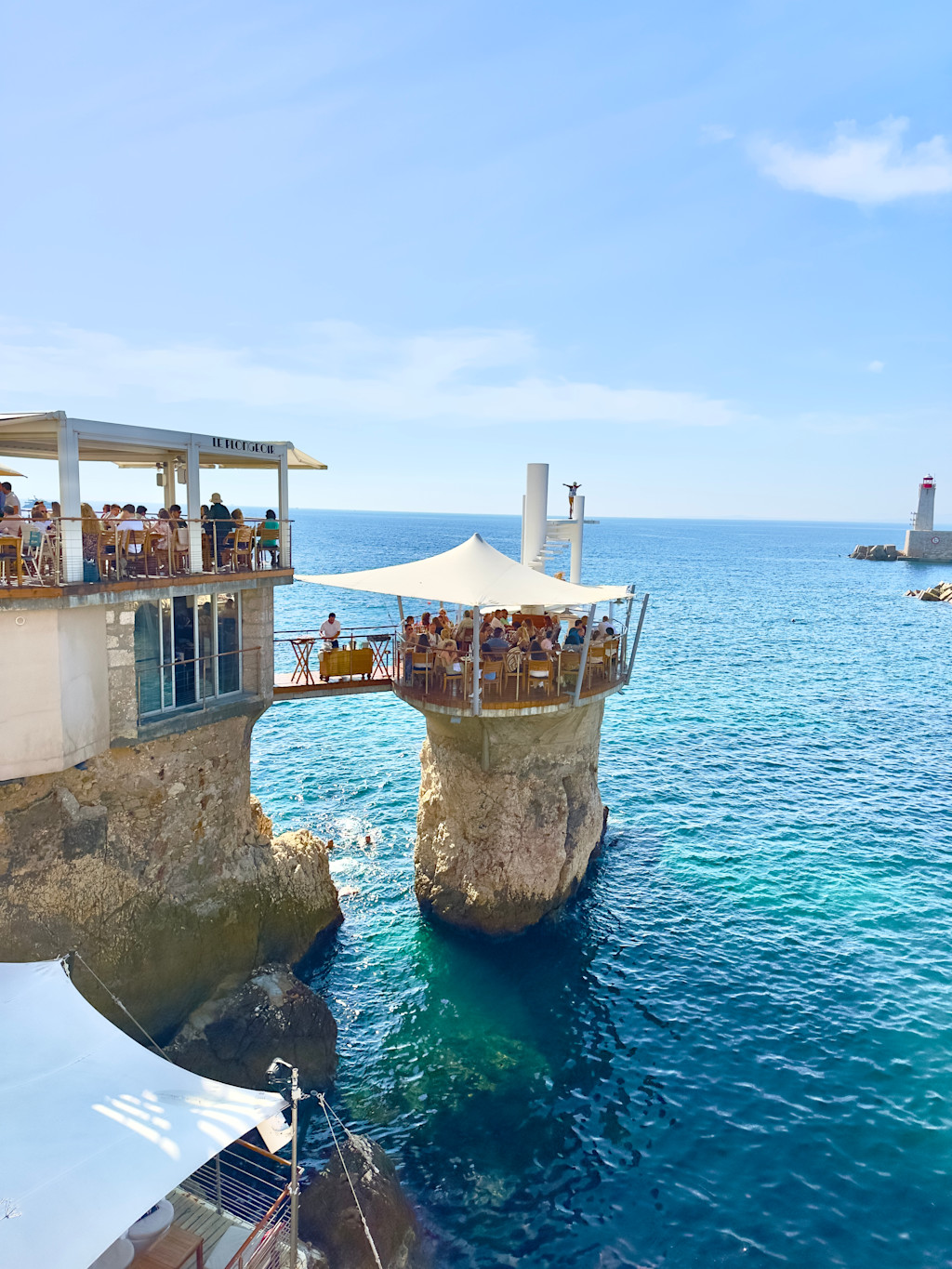 Le Plongeoir restaurant Nice